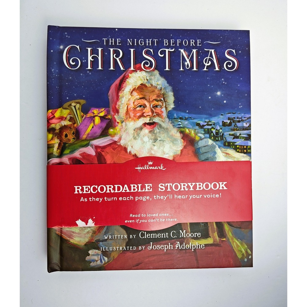 Hallmark The Night Before Christmas Recordable Storybook 2009 Clement C Moore